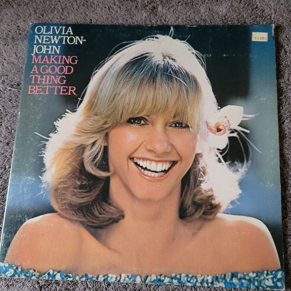 OLIVIA NEWTON JOHN MAKING A GOOD THING BETTER (VG+) MCA-2280 LP VINYL RECORD